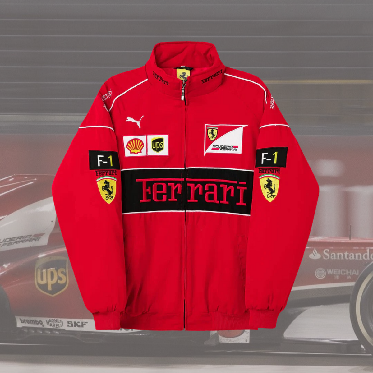 Jaqueta Ferrari F1 Red