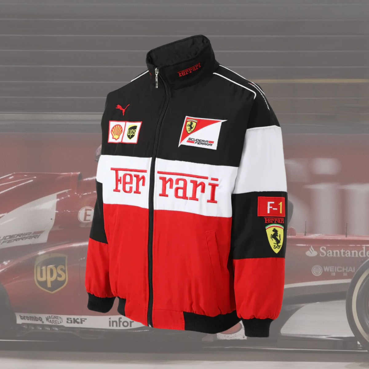 Jaqueta Ferrari F1 Trifecta