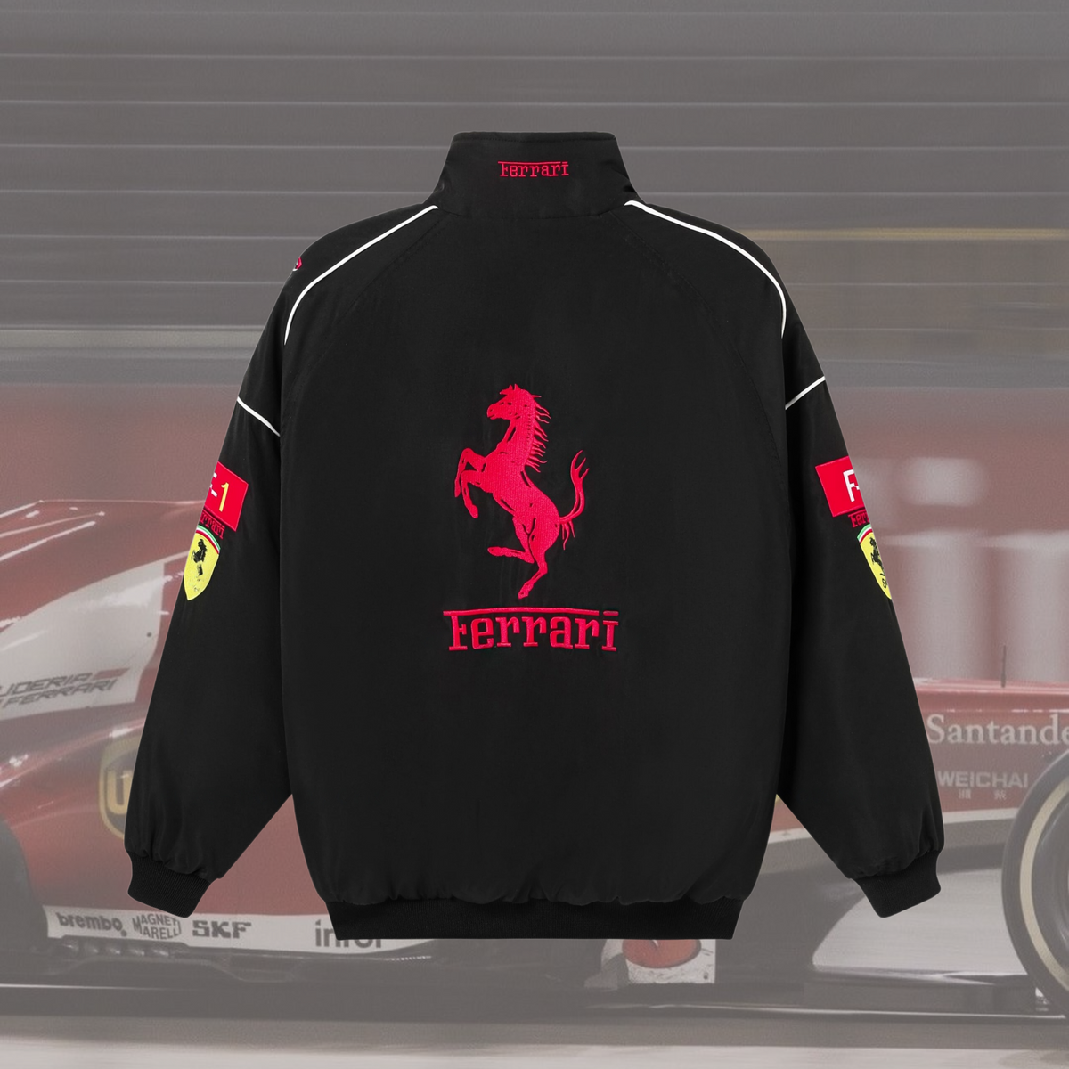 Jaqueta Ferrari F1 Black