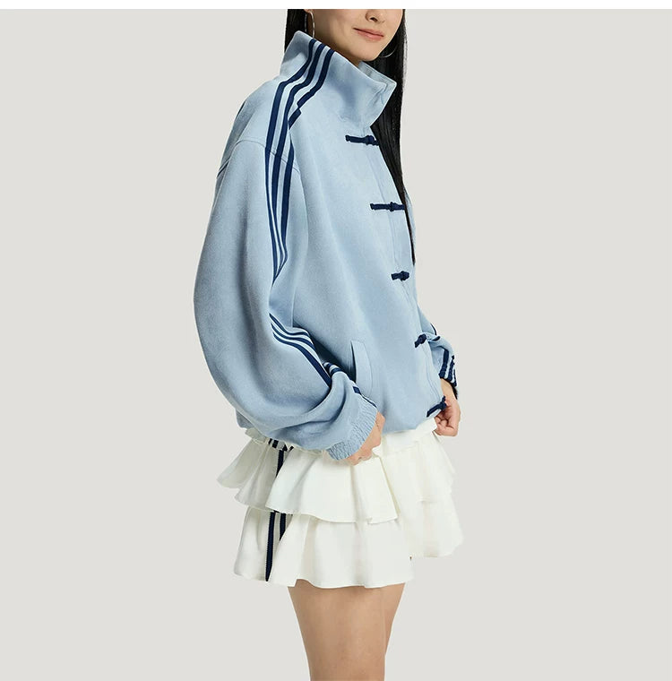 Jaqueta Adidas Chinese New Year Light Blue