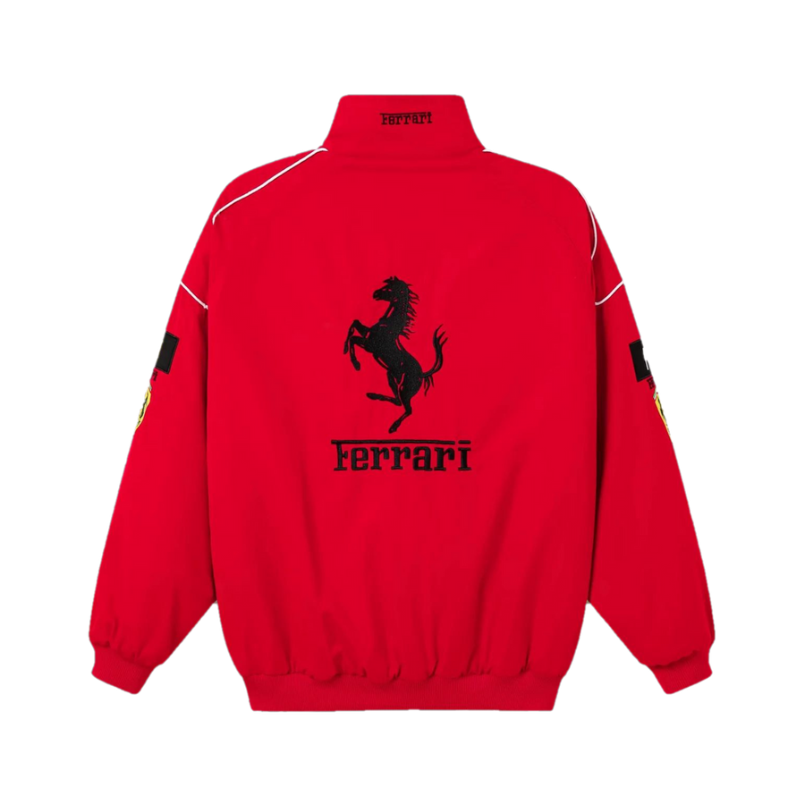 Jaqueta Ferrari F1 Red de costas