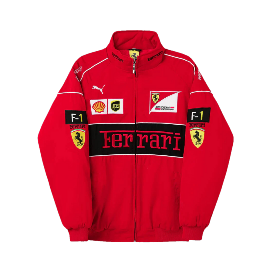 Jaqueta Ferrari F1 Red de frente
